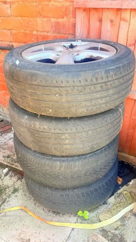 Photo of free HONDA CIVIC rims and tires (B23 5PS) #2
