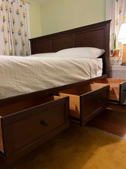 Photo of free King wood under storage bed (Upper Roxborough) #2