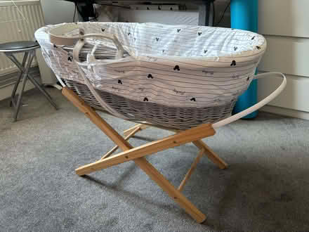 Photo of free Baby Moses basket and stand (Eynesbury PE19) #4