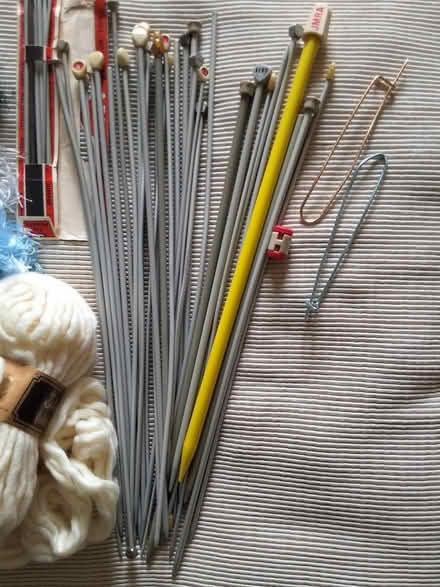 Photo of free Knitting needles and wool (East Kilbride G74) #3