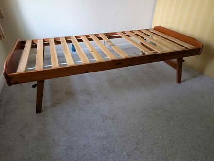 Photo of free Trundle bed and Twin mattress (Hatfield AL9) #2
