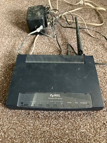 Photo of free ZyXel Router (Kirkby-in-Furness LA17) #1