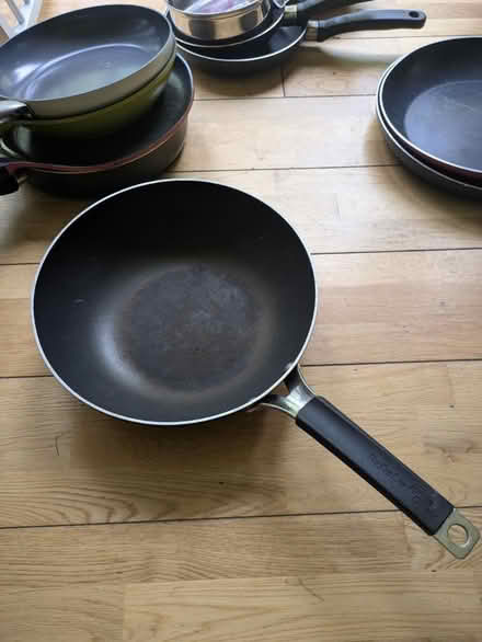 Photo of free Various frying pans and woks (Dunkeld, PH8) #4