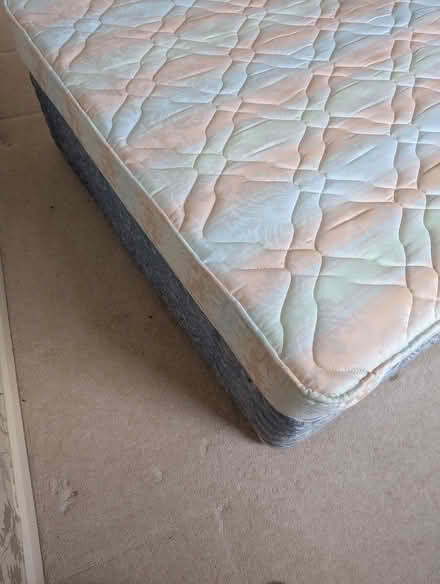 Photo of free Double divan bed Sprung mattress (Grantham NG31) #4