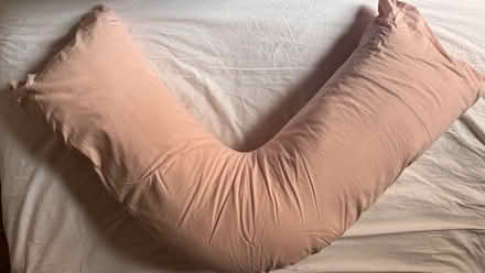 Photo of free V-shaped pillow from IKEA and pink pillowcase (Harlesden NW10) #1