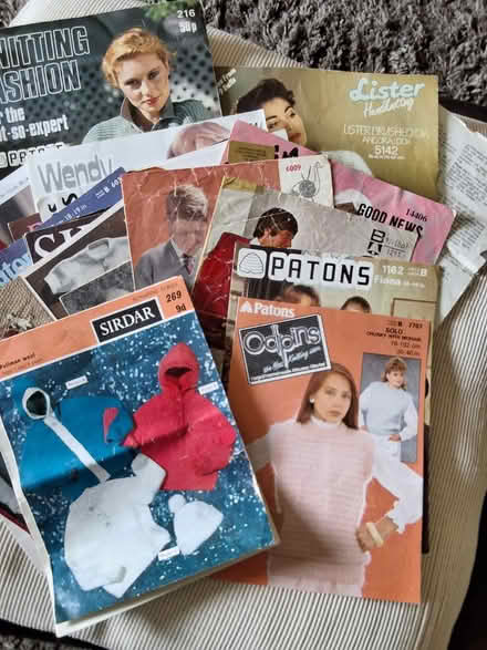 Photo of free Old knitting patterns (East Kilbride G74) #1