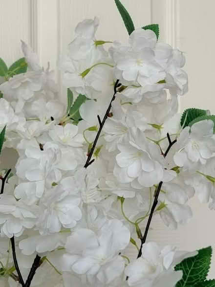 Photo of free 9x stems of artificial flowers and cherry blossom flowers (Ashburton SE25) #3