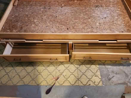 Photo of free Wooden daybed with drawers (East Fort Garry) #3