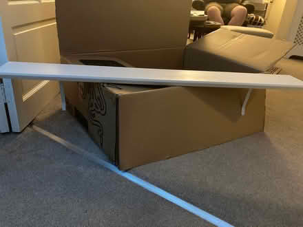 Photo of free White no drill radiator shelf (Chelsfield BR6) #2