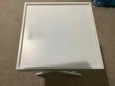 Photo of free White Tray with Stand (Great Blakenham Ipswich) #2