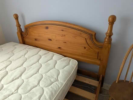 Photo of free Double bed and mattress (BD20 5NE) #2