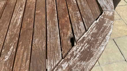 Photo of free Teak extendable wooden garden table (TW9) #4
