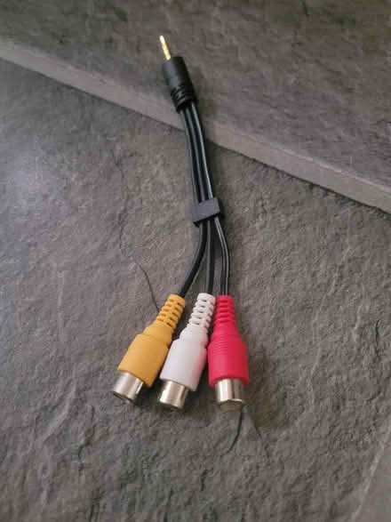 Photo of free 3.5mm Jack to female RCA adaptor (Shenley Fields B29) #1