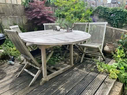 Photo of free Garden table and chairs (Ba2 4qj) #2