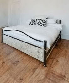 Photo of free Stylish Queen size divan bed frame (Ravenscourt Park W6) #1