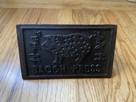 Photo of free Bacon press (Alameda) #2