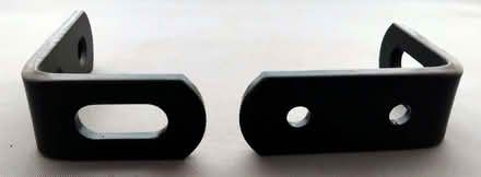 Photo of free Pair of 4 X 6cm steel brackets (Talbot Village BH12) #1