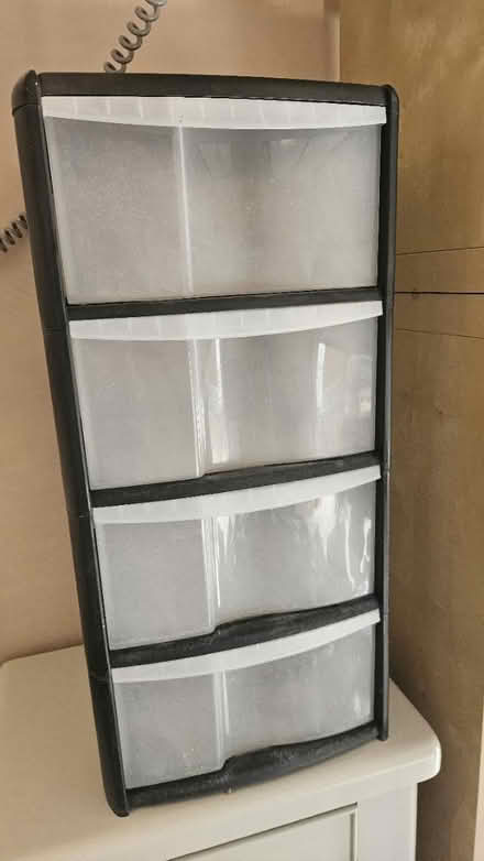Photo of free Plastic storage rack (Frinton-on-Sea CO13) #1