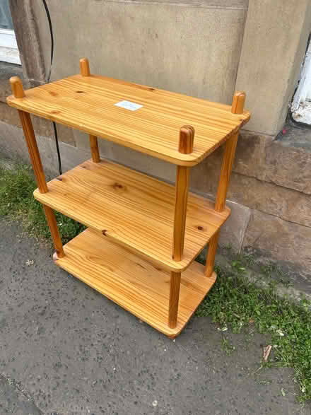 Photo of free Pine Shelving Unit (Canonmills EH3) #1