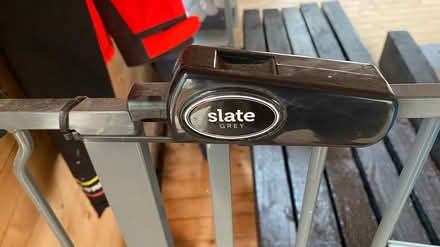 Photo of free Tall grey stair gate (Mill Lane crowborough TN6) #2