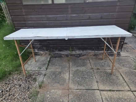 Photo of free Old folding pasting table (Frimley) #1