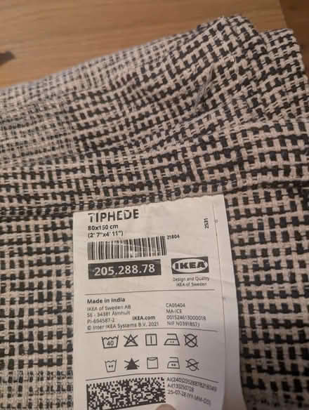 Photo of free Ikea cotton rug 50 x 80 cms (Portslade by Sea BN3) #2
