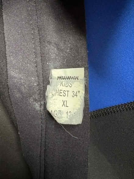 Photo of free Child’s Wetsuit size XL - Age 12/13 (Mosborough S20) #4