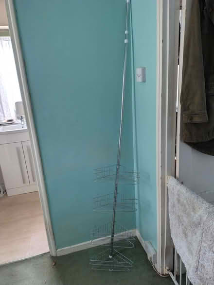Photo of free Bathroom corner shelves, pressure fit (Hester's Way GL51) #2