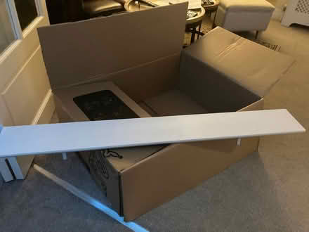 Photo of free White no drill radiator shelf (Chelsfield BR6) #3