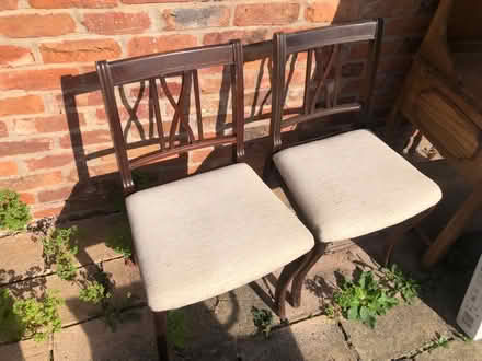 Photo of free Fabric seat chairs (Horsebridge SY5) #1