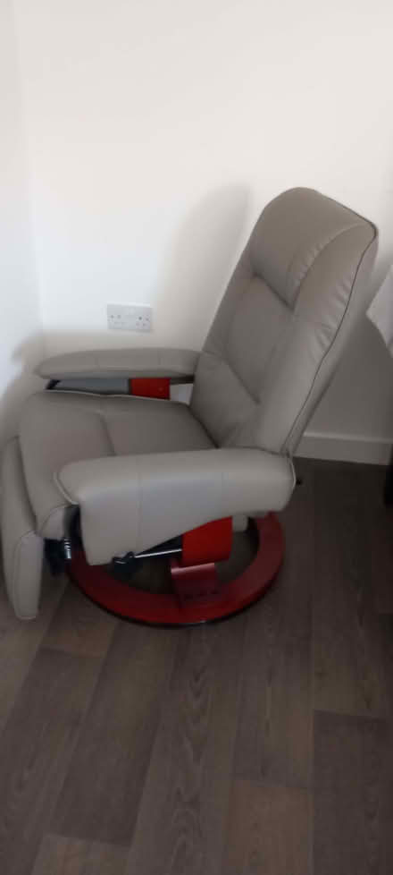 Photo of free Swivel recliner chair (Rhos SA8) #2