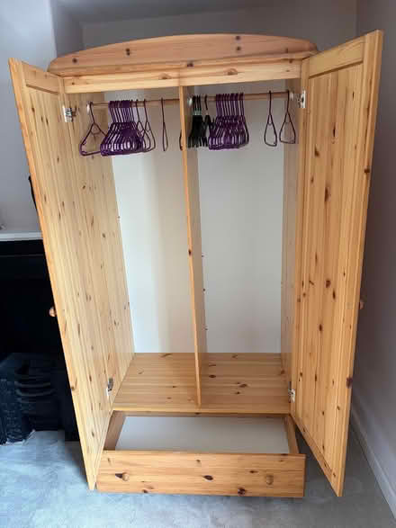 Photo of free Wooden Wardrobe (Sutton Bridge) #1