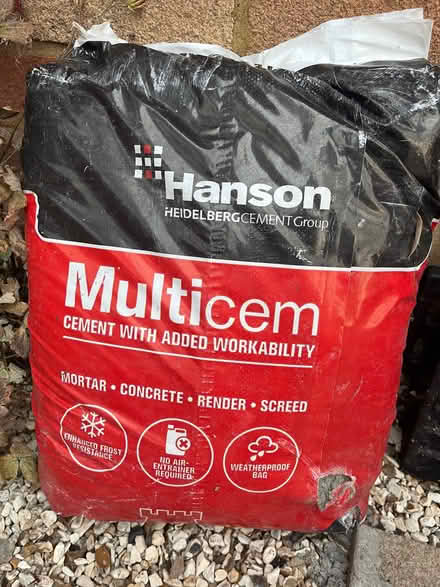 Photo of free Bag of cement (Lye Valley OX4) #1
