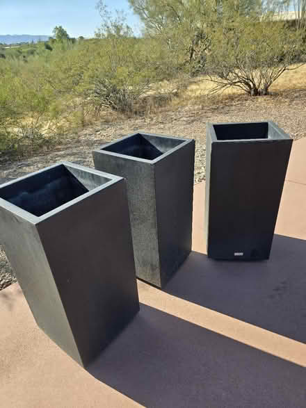 Photo of free 3 Veradek Planters (River & Pontatoc) #1