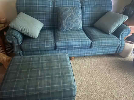 Photo of free Sofa, chair, ottoman (Glenville,NY) #2