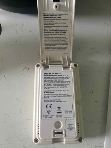 Photo of free Carbon Monoxide Detector (Barnwood GL4) #2