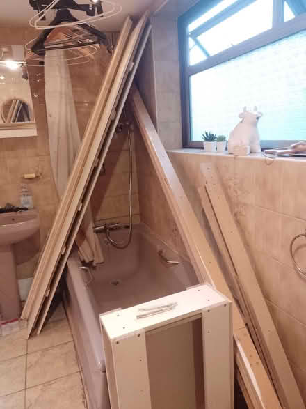 Photo of free fitted wardrobe doors and frame (Ravenscourt Park W6) #3