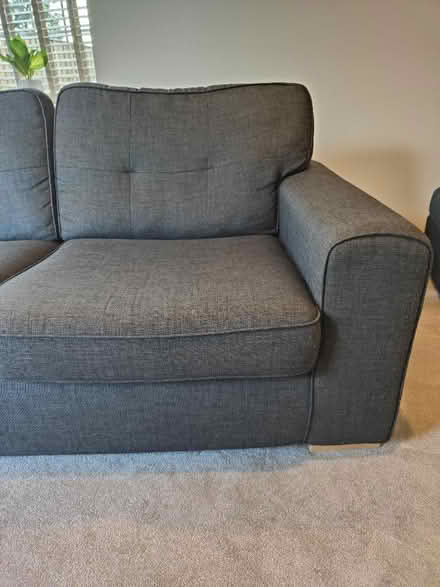 Photo of free Grey sofa (Midge Hall PR26) #3