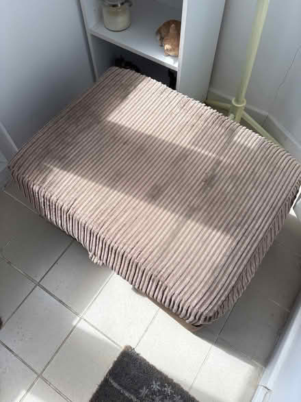 Photo of free Pouffe Stool/Futon with storage (Northolt UB5) #1