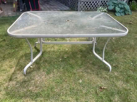 Photo of free Outdoor table glass top (So Chelmsford) #2