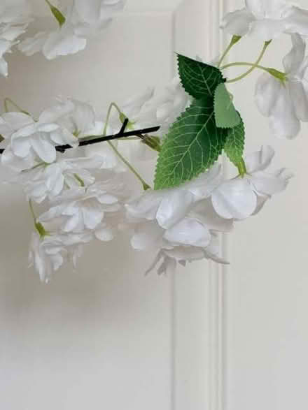 Photo of free 9x stems of artificial flowers and cherry blossom flowers (Ashburton SE25) #4