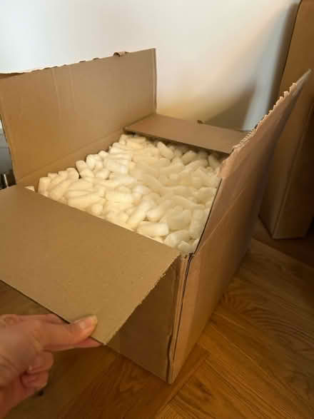 Photo of free Box of Polystyrene packaging (Broughton, EH3) #1