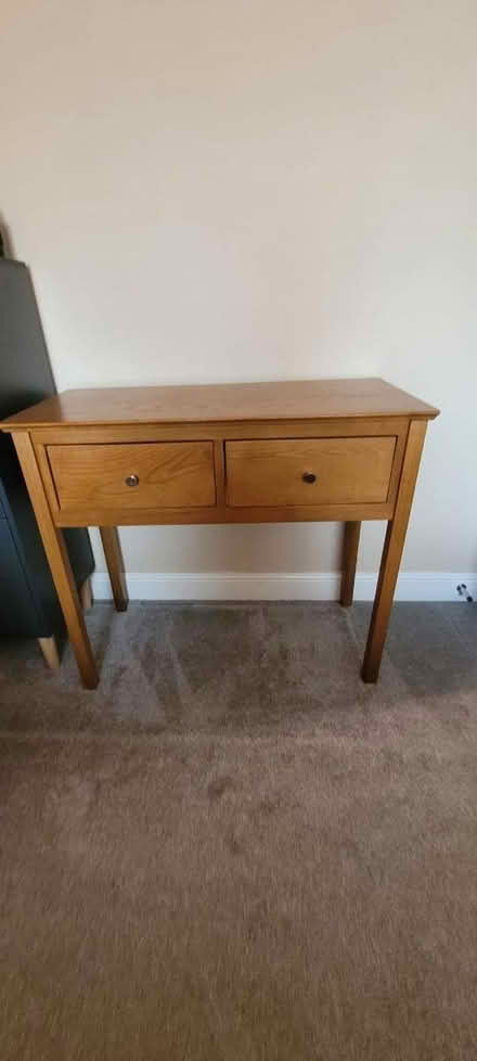 Photo of free Oak effect dressing table (DE11) #1