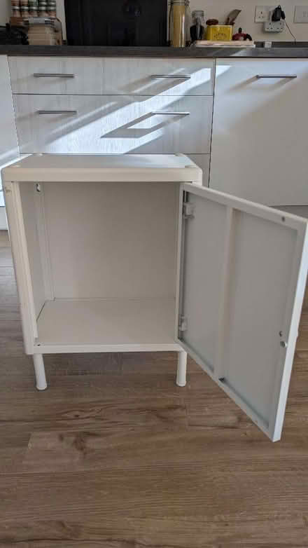 Photo of free Metal standalone bathroom cabinet (City of Ely CP (E Cambs) CB7) #1