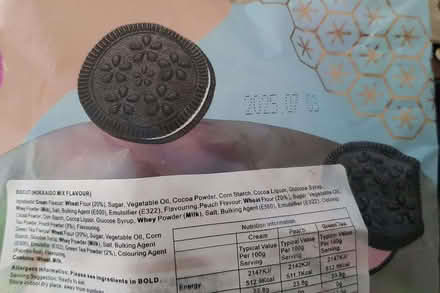 Photo of free Apparently like Oreos but weird flavours - Lordswood (Lords Wood ME5) #2