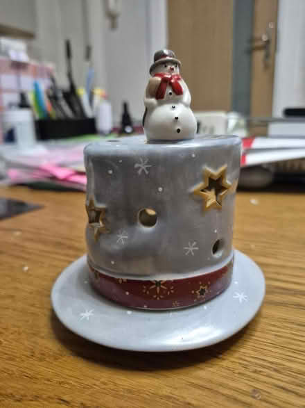 Photo of free Cute Christmas candle holder (Arlesey) #1