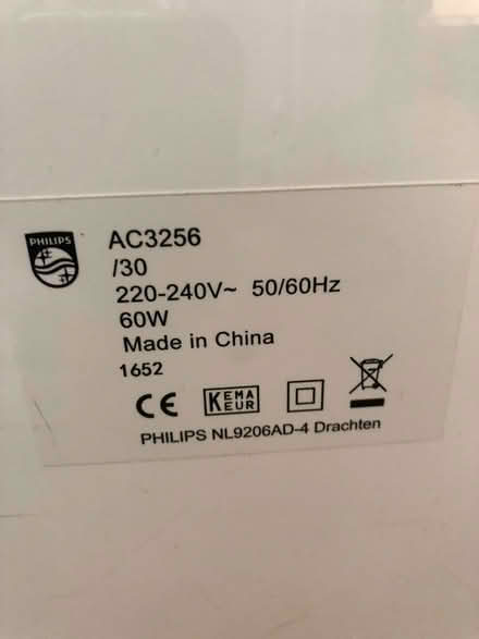Photo of free Air Purifier (Theydon Bois CM16) #3