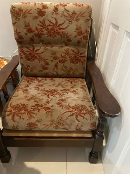 Photo of free 2 single sofa’s with wooden frame (Preston HA3) #2