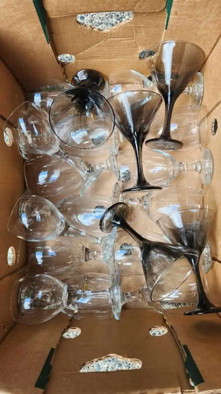 Photo of free Wine and martini glasses (Cathcart) #1