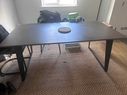 Photo of free Concrete resin dining table (Eight Ash Green CO6) #2